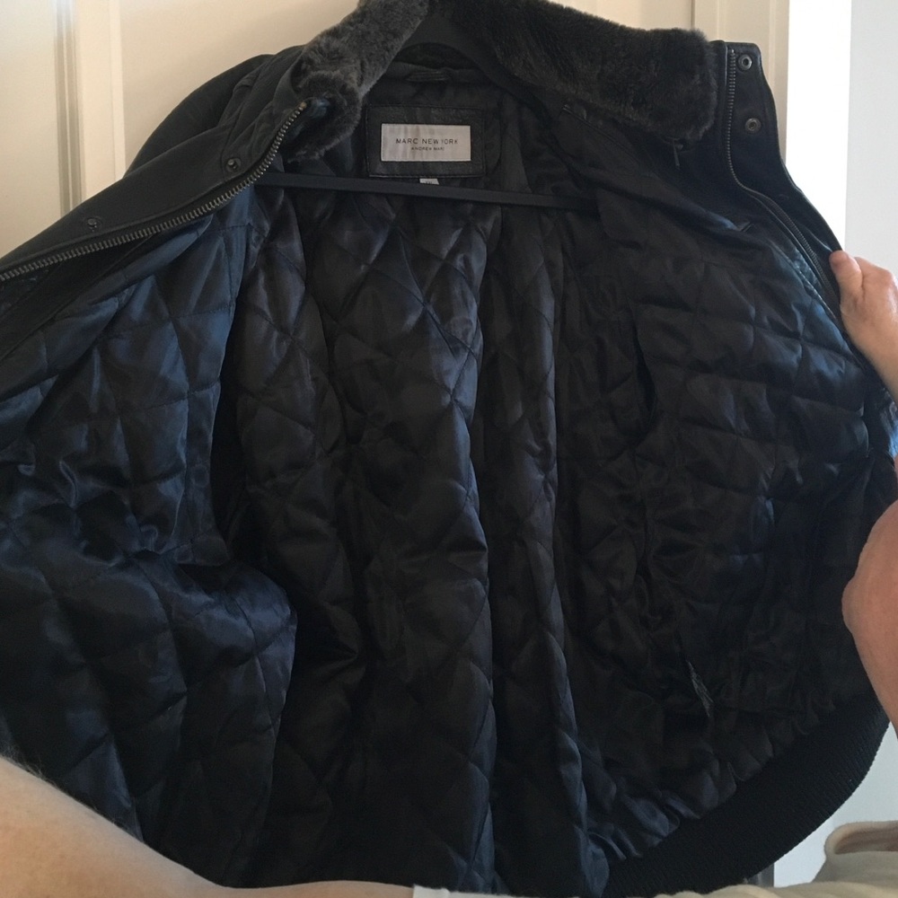 Men’s Leather Jacket Black Sz.XXL - Picture 5 of 12